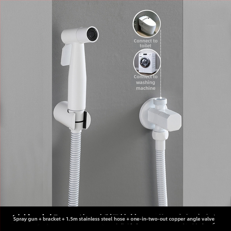 Medenasti set WC spreja, visoki tlak, nije prilagodljiv, bez usluge instalacije