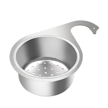 Vješalna košara od nehrđajućeg čelika za kuhinjsku sudoperu — mokro-sušno odvajanje, filtr za ostatke, Drip Basket serija, Nahe brend