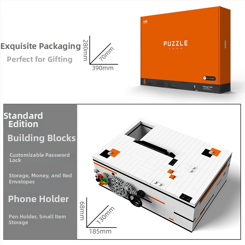 Kutija za dešifriranje od ABS-a, funkcija otključavanja, prilagodba OEM logotipa, za uzrast 7–14