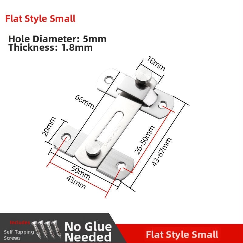 Brava za vrata s leptir zatvaračem – Brand Unique – Moderan stil