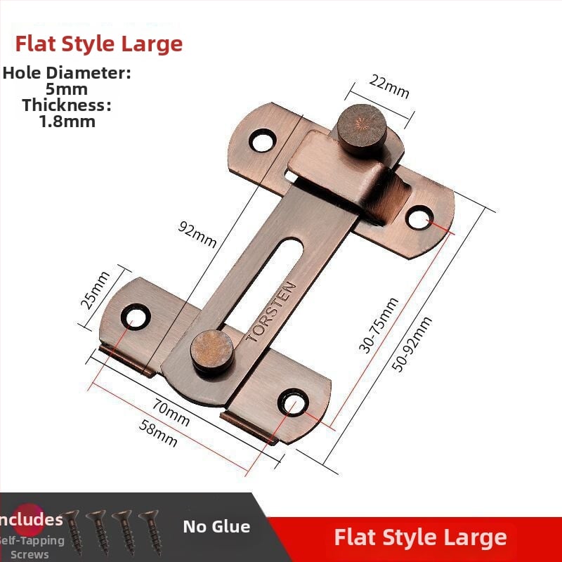 Brava za vrata s leptir zatvaračem – Brand Unique – Moderan stil