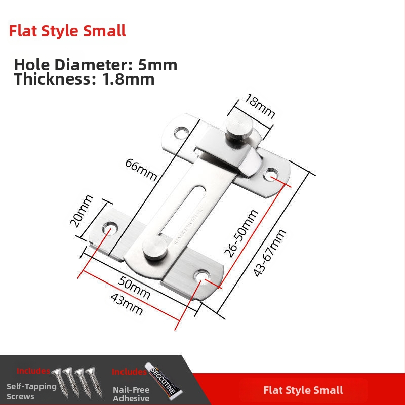 Brava za vrata s leptir zatvaračem – Brand Unique – Moderan stil