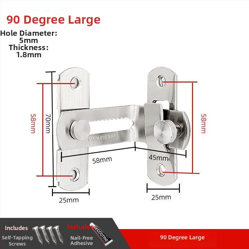 Brava za vrata s leptir zatvaračem – Brand Unique – Moderan stil