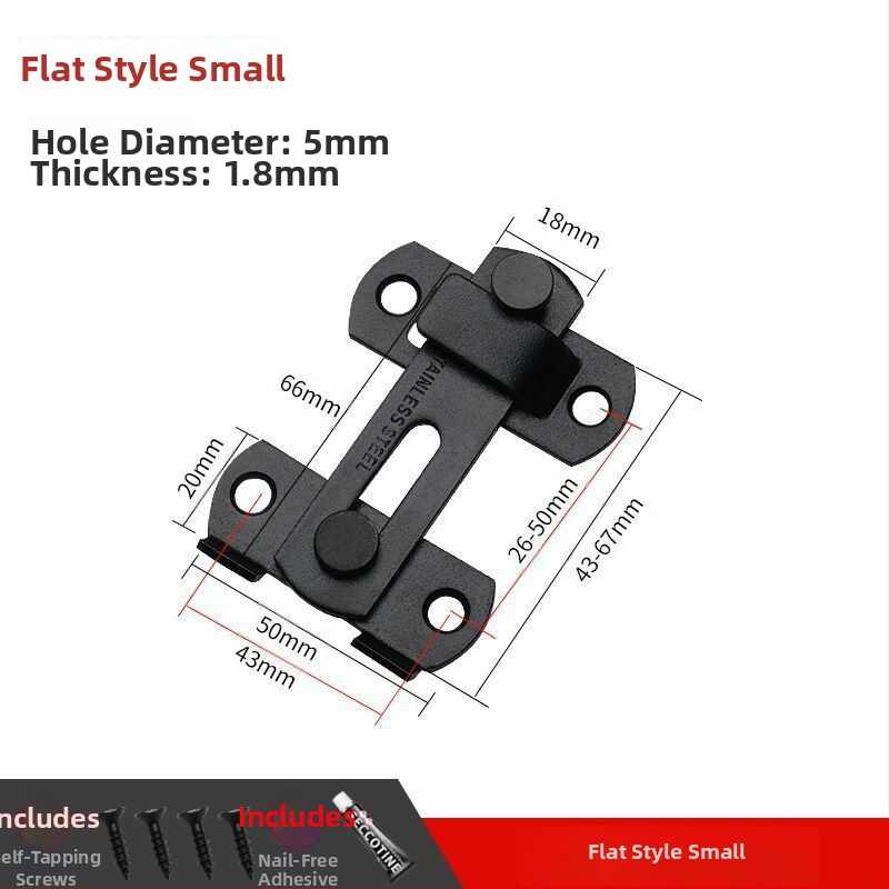 Brava za vrata s leptir zatvaračem – Brand Unique – Moderan stil
