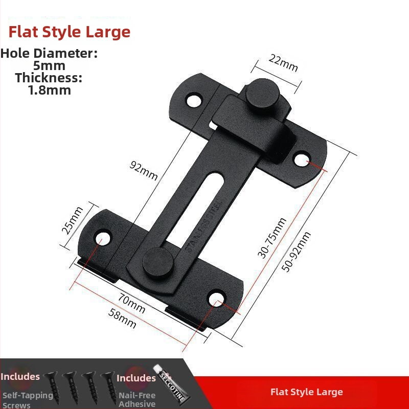 Brava za vrata s leptir zatvaračem – Brand Unique – Moderan stil