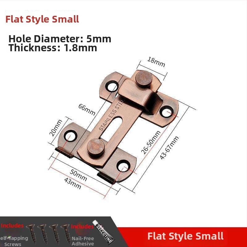 Brava za vrata s leptir zatvaračem – Brand Unique – Moderan stil