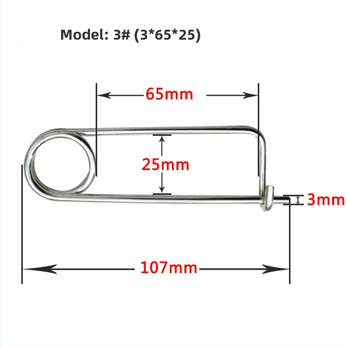 Lan Yue πείροι ελατηρίου από χάλυβα άνθρακα, ενισχυμένοι πείροι, ορθογώνιου τύπου, γαλβανισμένοι, DIN11023 πρότυπο, πείροι τοποθέτησης