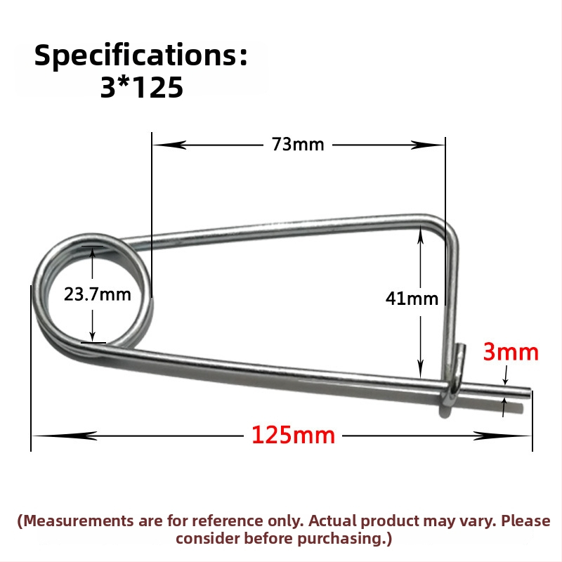 Lan Yue πείροι ελατηρίου από χάλυβα άνθρακα, ενισχυμένοι πείροι, ορθογώνιου τύπου, γαλβανισμένοι, DIN11023 πρότυπο, πείροι τοποθέτησης