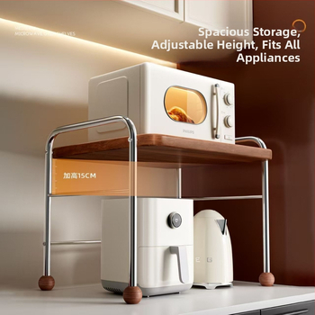 Μεταλλικό ράφι φούρνου μικροκυμάτων με ηλεκτροπλακωμένη επιφάνεια, προσαρμοσμένα δείγματα, μοντέρνο μινιμαλιστικό στυλ