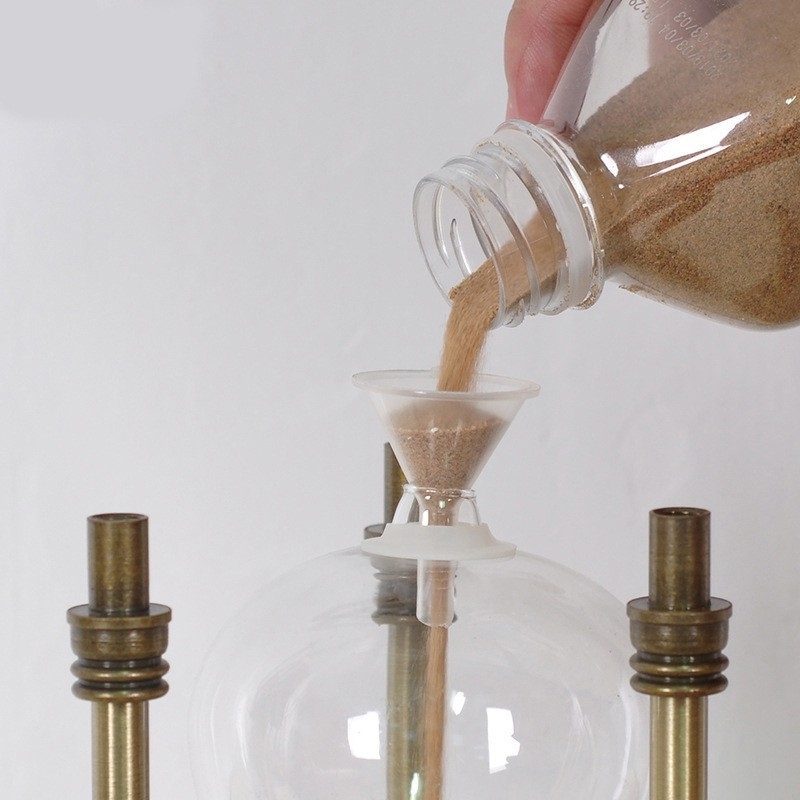 YIECGY Clepsidră din aliaj de zinc – turnat, ornament de agățat