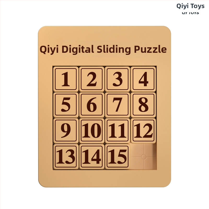 Qiyi magnetický Huarong Road puzzle pre deti – plastový magnetický posuvný hlavolam, vek 7–14, konfigurácie 8/15/24/35/48, tréning trpezlivosti