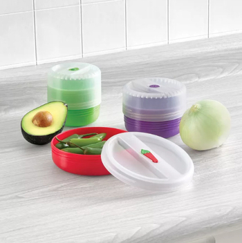 Kutija za pohranu avokada – prijenosna plastična kutija (prijenosna, plastična, pohrana)
