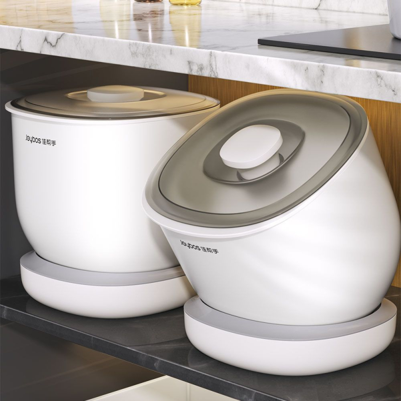 Rizstároló edény – zárható, nedvesség- és rovarálló, műanyag PP, élelmiszer-minőségű, kapacitás 6–7 L