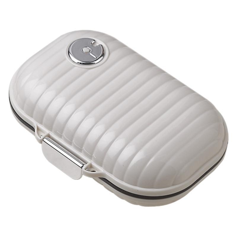 Hordozható 7 rekeszes tablettás doboz lezárt fedéllel, 1 L kapacitás, model SG-24/SG-25