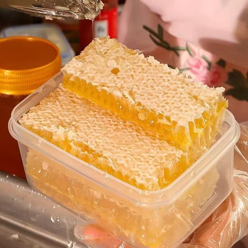 Plastična zatvorena kutija za med za pohranu, mikrovalno sigurna, kapacitet 301–500 ml, jednoslojna