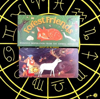 Set karata Tarota i Oracle karata - Parech, premazani papir, šarena kutija, za uzrast 7–14 godina