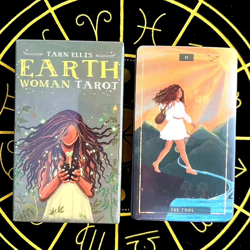 Set karata Tarota i Oracle karata - Parech, premazani papir, šarena kutija, za uzrast 7–14 godina