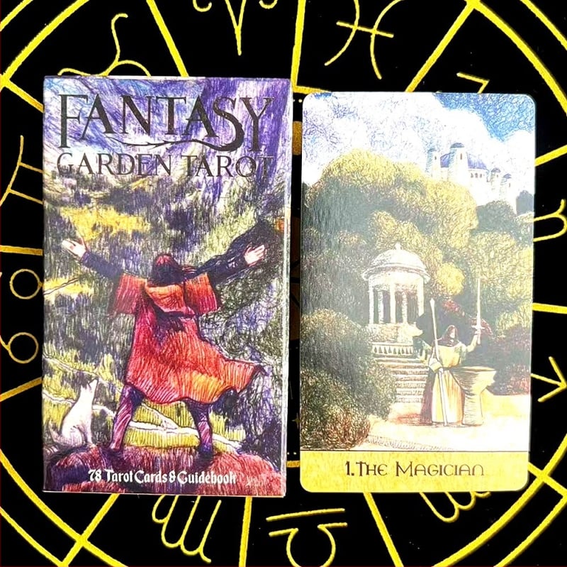 Set karata Tarota i Oracle karata - Parech, premazani papir, šarena kutija, za uzrast 7–14 godina