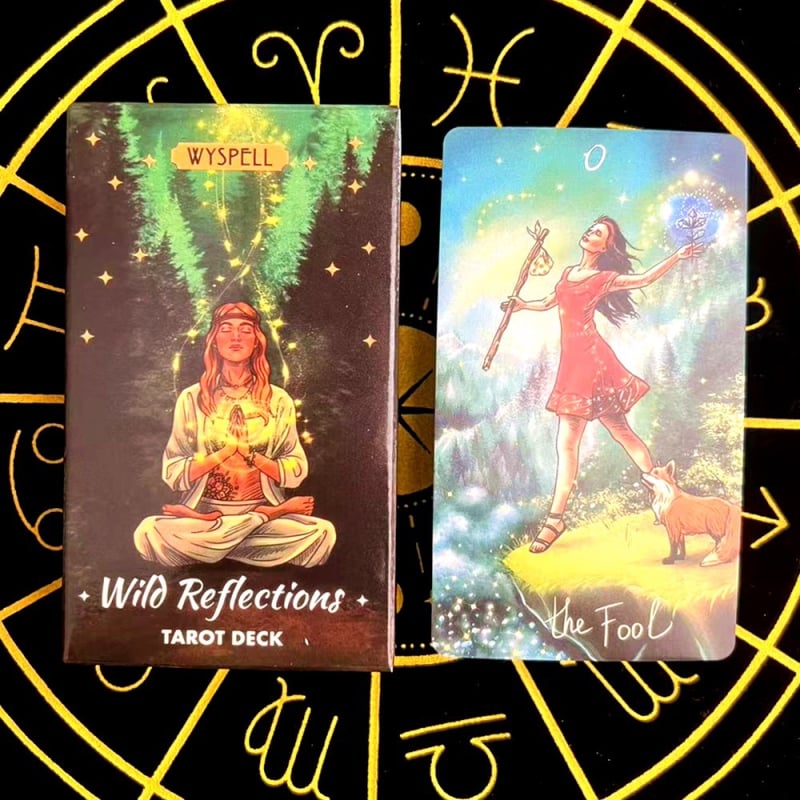 Set karata Tarota i Oracle karata - Parech, premazani papir, šarena kutija, za uzrast 7–14 godina