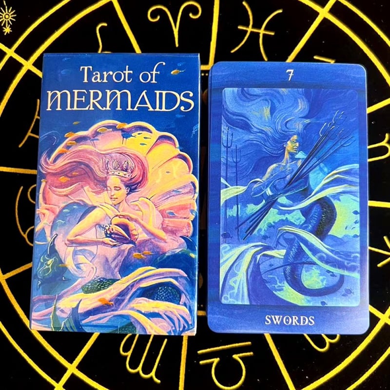 Set karata Tarota i Oracle karata - Parech, premazani papir, šarena kutija, za uzrast 7–14 godina