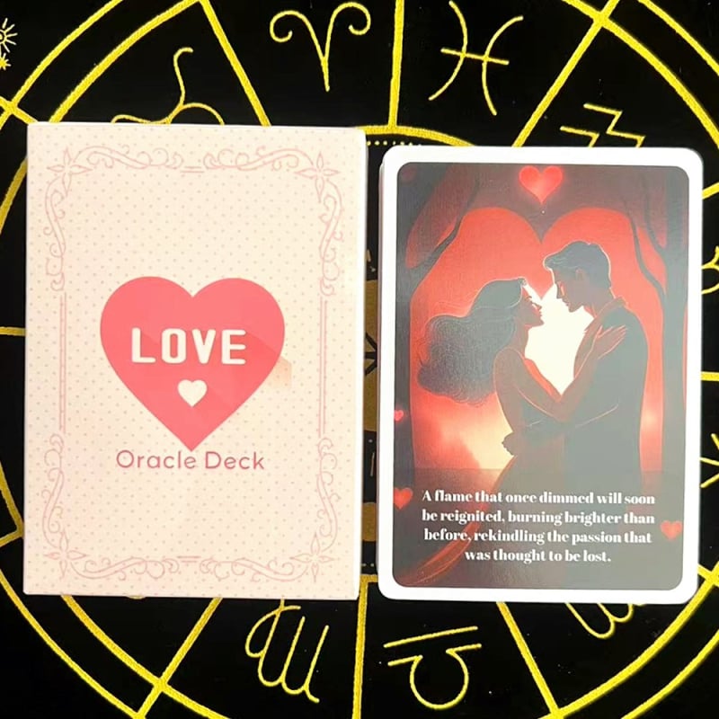 Set karata Tarota i Oracle karata - Parech, premazani papir, šarena kutija, za uzrast 7–14 godina