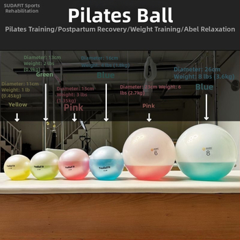 Pilates lopta na tréning panvového dna – vodou plnená, mäkká gravitácia lopta, PVC materiál, pooperačná rehabilitácia
