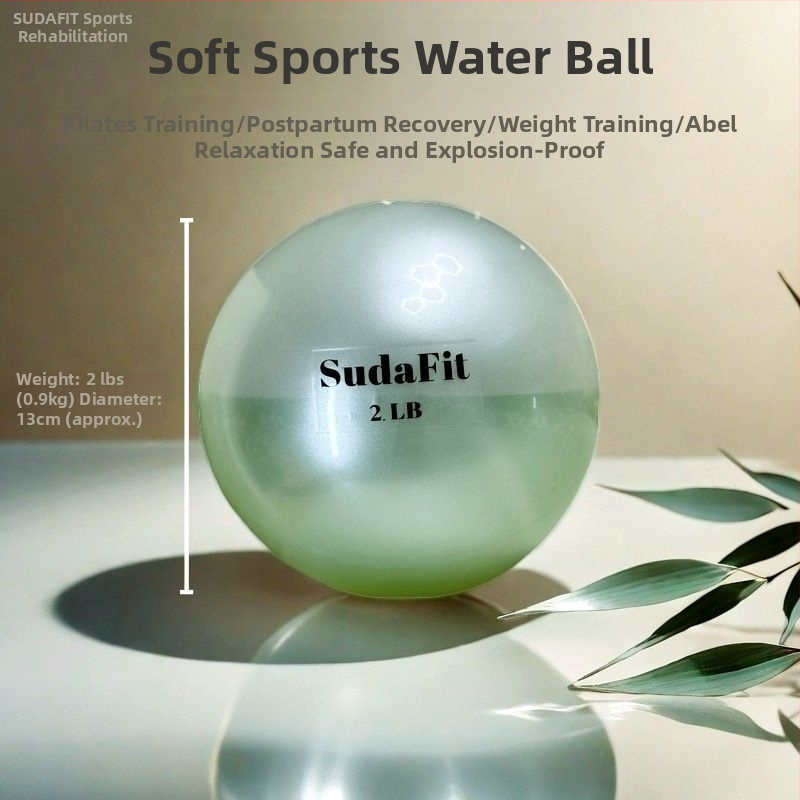 Pilates lopta na tréning panvového dna – vodou plnená, mäkká gravitácia lopta, PVC materiál, pooperačná rehabilitácia