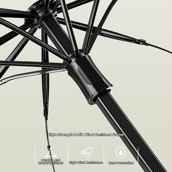 Παιδική ομπρέλα Panda – χειροκίνητο άνοιγμα/κλείσιμο, ύφασμα 190T με βινυλική επικάλυψη, 8 ραβδιά από ατσάλι, UPF >50 UV προστασία, δυνατότητα εκτύπωσης λογότυπου Panda