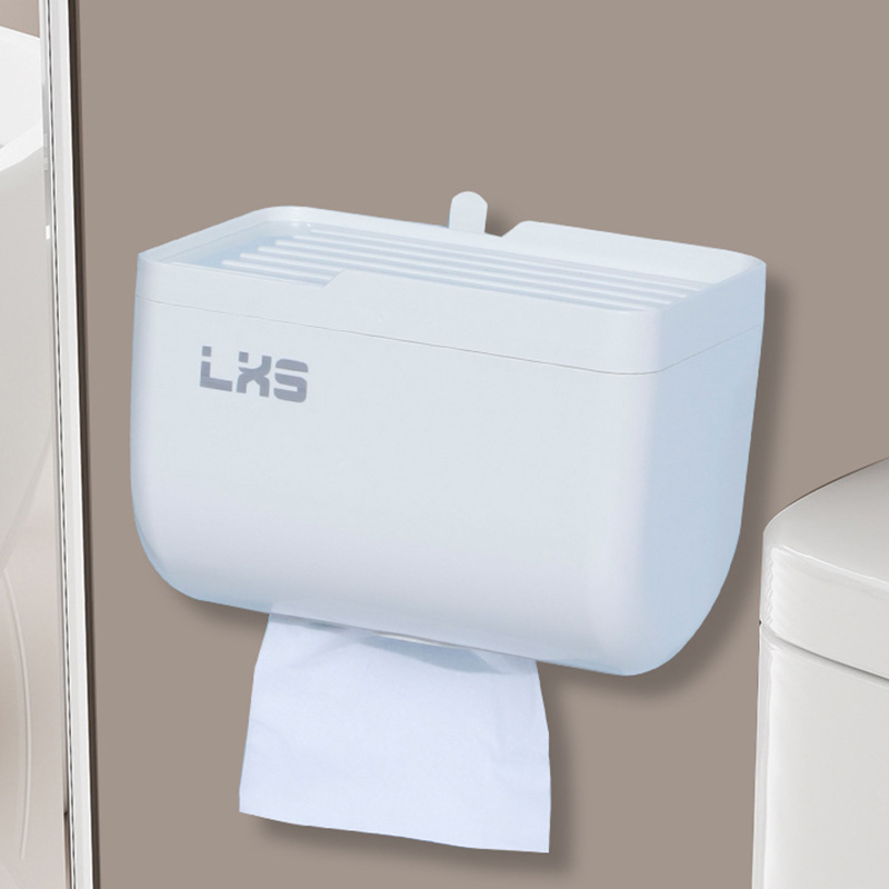 Κουτί χαρτοπετσέτων τοίχου — πλαστικό, μοντέλο 2201, μοντέρνο μινιμαλιστικό στυλ, αδιάβροχο και πολυλειτουργικό.