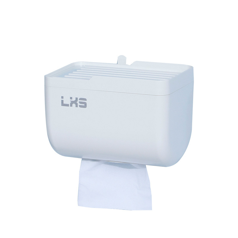 Κουτί χαρτοπετσέτων τοίχου — πλαστικό, μοντέλο 2201, μοντέρνο μινιμαλιστικό στυλ, αδιάβροχο και πολυλειτουργικό.