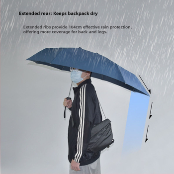 Ομπρέλα ποδηλάτου με βάση για δι- ή τρίτροχα ηλεκτρικά ποδήλατα και σκούτερ, εξωτερική σκίαση, ύφασμα TPE