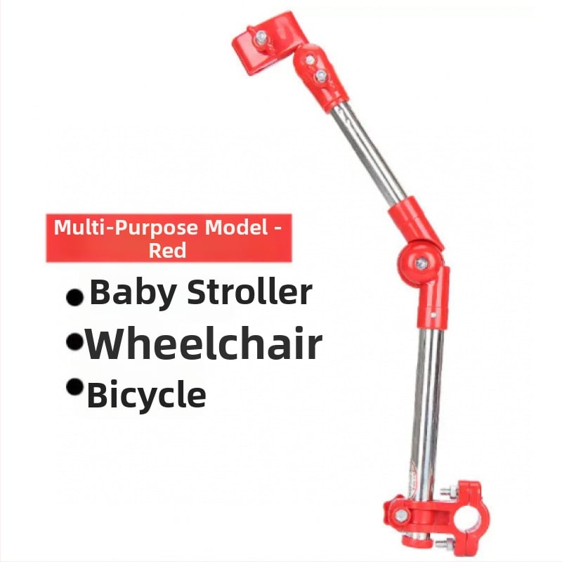 Ομπρέλα ποδηλάτου με βάση για δι- ή τρίτροχα ηλεκτρικά ποδήλατα και σκούτερ, εξωτερική σκίαση, ύφασμα TPE