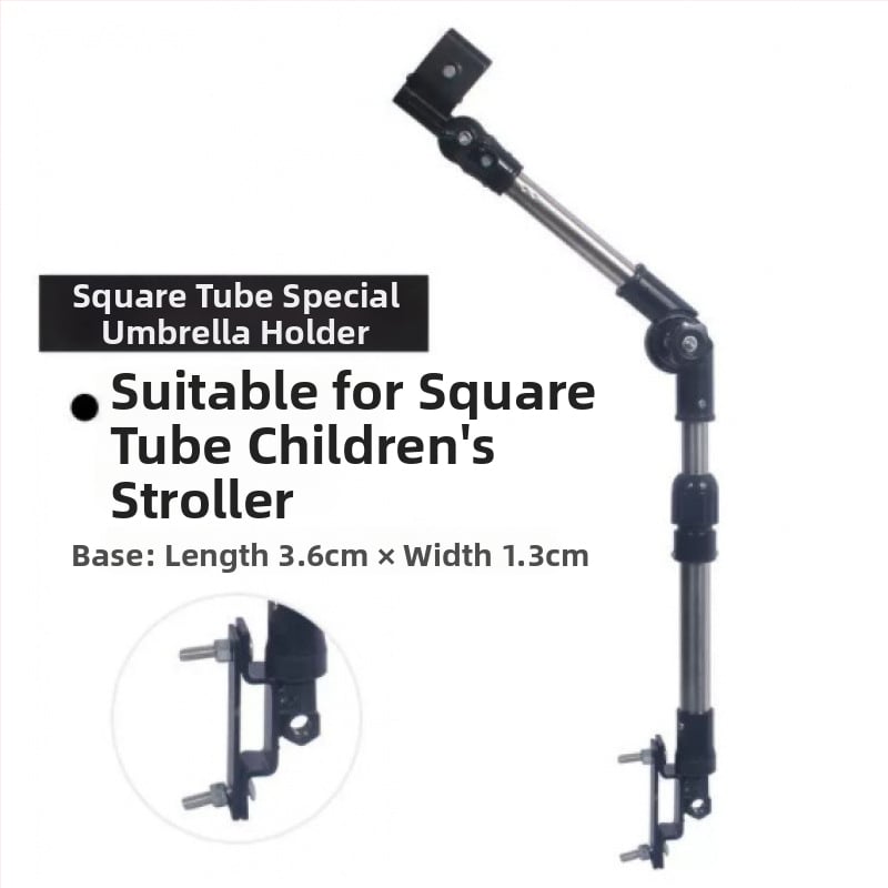 Ομπρέλα ποδηλάτου με βάση για δι- ή τρίτροχα ηλεκτρικά ποδήλατα και σκούτερ, εξωτερική σκίαση, ύφασμα TPE