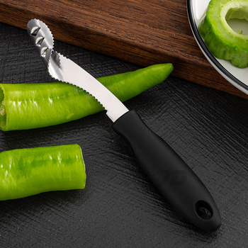 Nož za izdvajanje sjemenki paprike – alat od nehrđajućeg čelika, porijeklo Yangjiang, prilagodljiva obrada, izdanje 2017