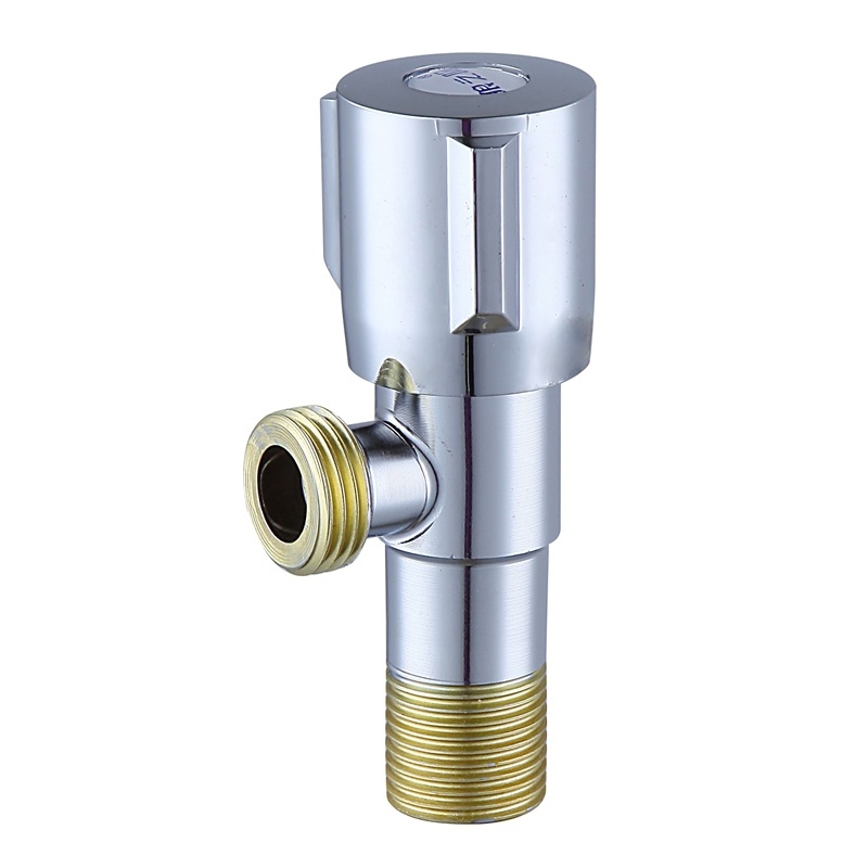 Uglovni ventil od nehrđajućeg čelika 304, trokraki, Ø15 mm, zidna montaža