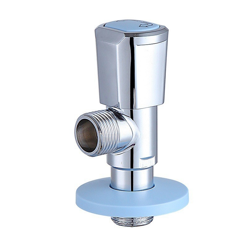 Uglovni ventil od nehrđajućeg čelika 304, trokraki, Ø15 mm, zidna montaža