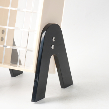 Επιτραπέζιος οργανωτής καλλυντικών από σύνθετο ακρυλικό, τριών επιπέδων, ιαπωνο-κορεατικό στυλ, για τραπεζάκι περιποίησης