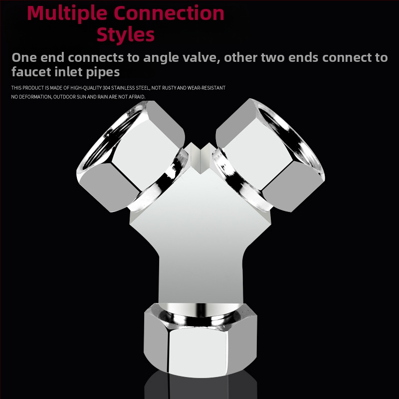 Mesing troputni kutni ventil s spojem, ulaz 1 in, izlaz 2, model 6089, s prekidačem