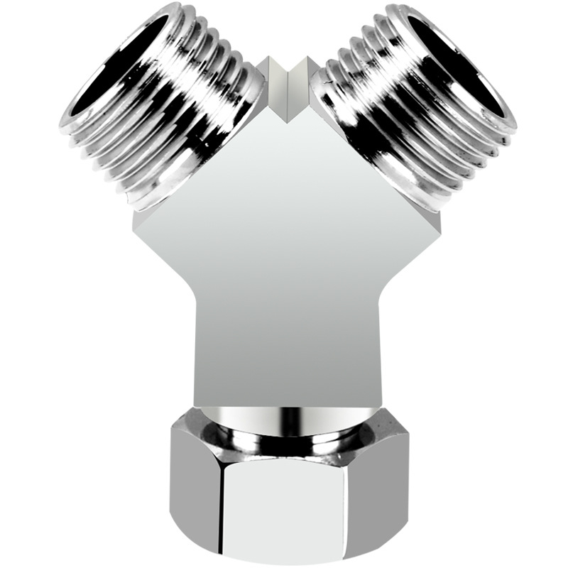 Mesing troputni kutni ventil s spojem, ulaz 1 in, izlaz 2, model 6089, s prekidačem