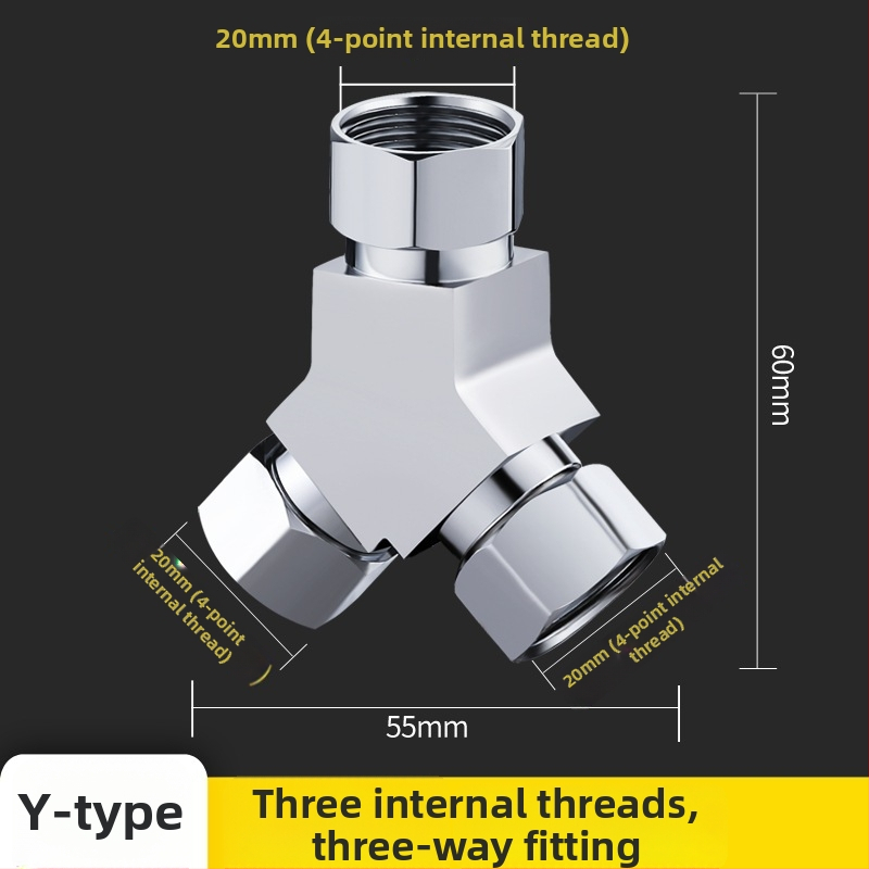 Mesing troputni kutni ventil s spojem, ulaz 1 in, izlaz 2, model 6089, s prekidačem