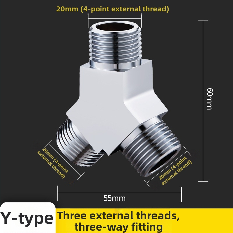 Mesing troputni kutni ventil s spojem, ulaz 1 in, izlaz 2, model 6089, s prekidačem