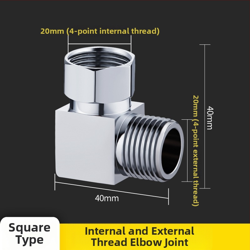 Mesing troputni kutni ventil s spojem, ulaz 1 in, izlaz 2, model 6089, s prekidačem
