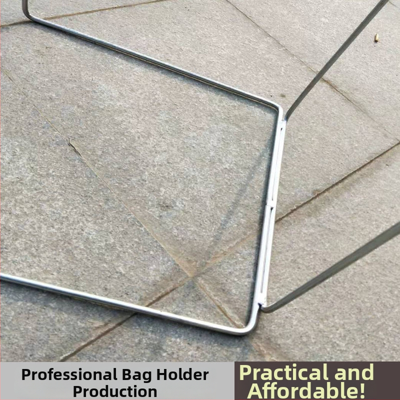 Ekspresni ambalažni stalak s okvirom za podršku torbi — metalna konstrukcija