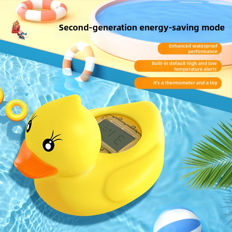 Teplomer na vodu do kúpeľa pre bábätká – kreslený dizajn, elektronický kúpeľový teplomer, pre novorodencov, model TH158, značka Sanywun/Sanyin