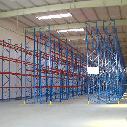 Teški regali za skladište s grednom konstrukcijom, čelik Q235B, debljina grede 1,5, debljina ploče 0,3–2,0, debljina stupa prilagodljiva