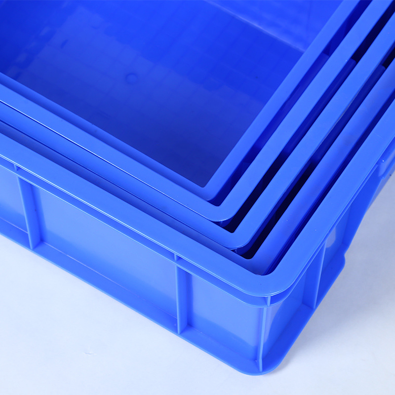 Plastična kutija za skladištenje dijelova, pravokutna kutija za materijale, debeli zidovi, dimenzije 675×420×175 mm