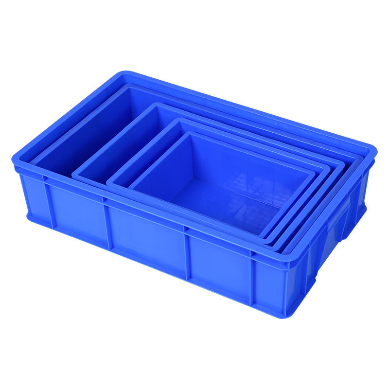 Plastična kutija za skladištenje dijelova, pravokutna kutija za materijale, debeli zidovi, dimenzije 675×420×175 mm