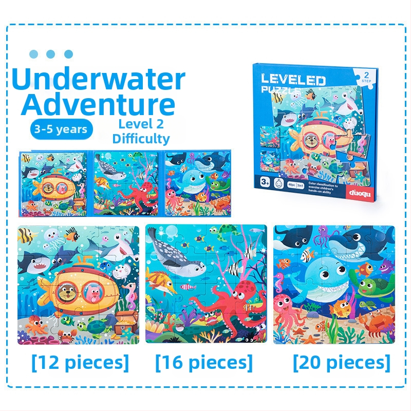 Ploché puzzle – papier, prispôsobiteľné podľa kresieb, pre deti 4–6 rokov, Pôvod Zhejiang