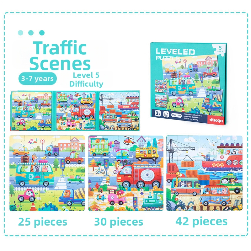 Ploché puzzle – papier, prispôsobiteľné podľa kresieb, pre deti 4–6 rokov, Pôvod Zhejiang