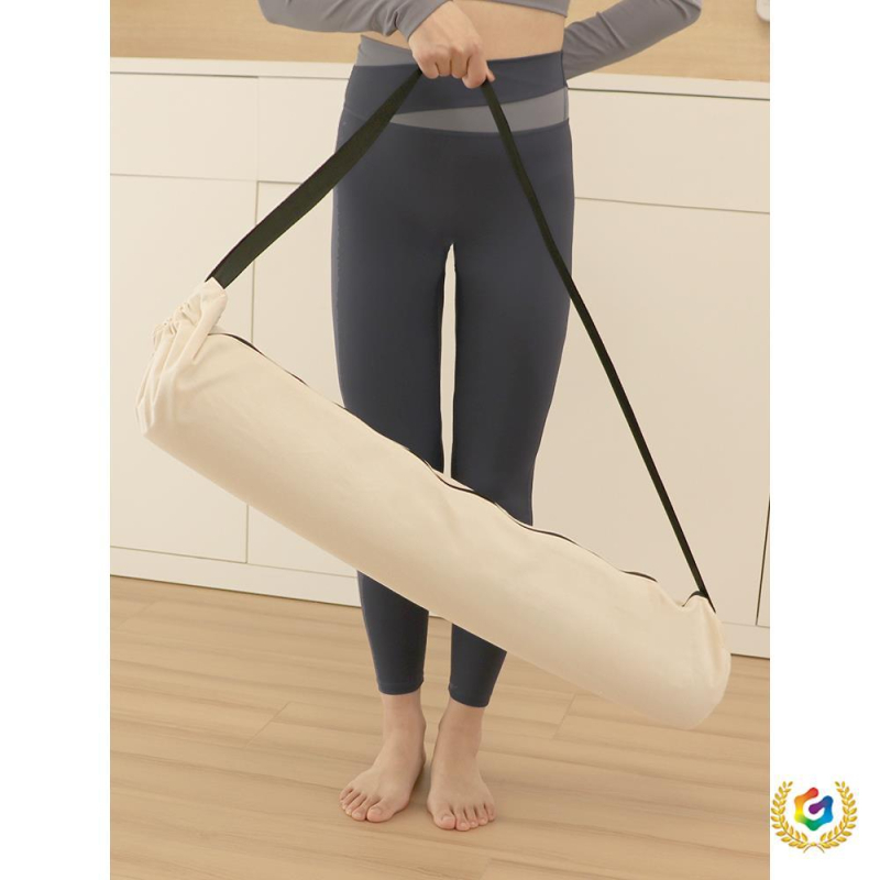 Τσάντα για στρώμα γιόγκα με δικτυωτή θήκη, στυλ σακιδίου, αποθήκευση καμβάς